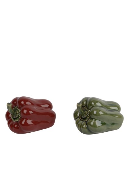 Porcelánová paprika - set 2ks