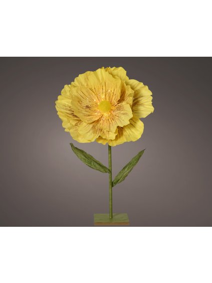 LED papierový kvet 80cm