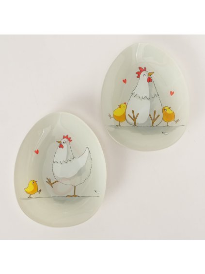 Sklenený tanier Henny (Variant A)