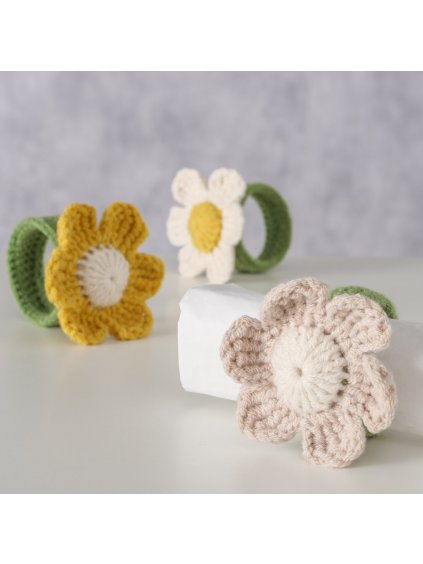 Krúžok na servítky Crochy (Variant Žltý)
