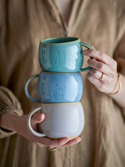 Sada troch šálok Harriet modrá