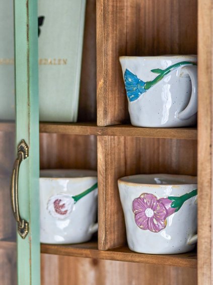 Sada troch šálok Loua sivá