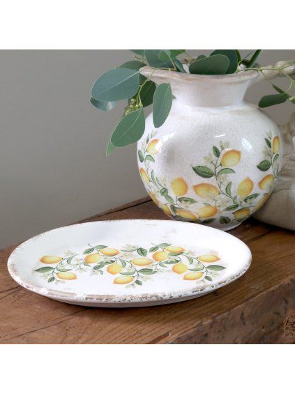 Citrónový podnos 25cm