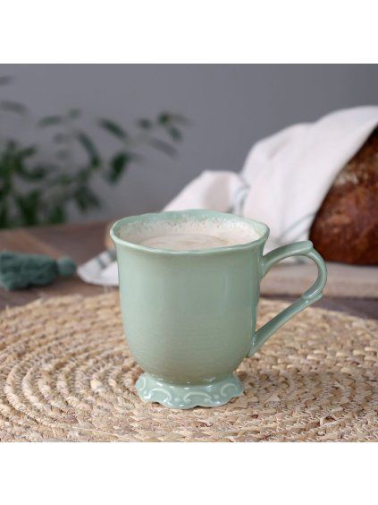 Hrnček Provence zelený 300ml