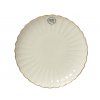 Porcelánový tanier so zlatým lemom – 26,6 cm