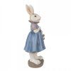 Veľkonočná figúrka zajačica s košíkom - 27cm