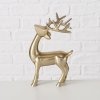 Zlatá kovová figúrka jeleň Seran - set 3ks