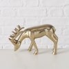 Zlatá kovová figúrka jeleň Seran - set 3ks