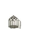 Kovový okrasný skleník (Variant S)