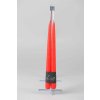 Pár kónických sviečok 40cm - Christmas Red
