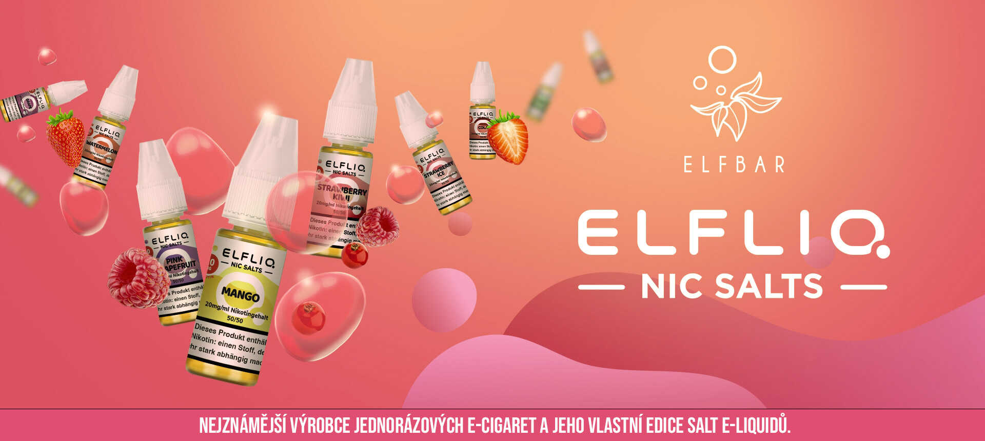 E-liquidy ElfLiq | Joyetech.cz - elektronické cigarety