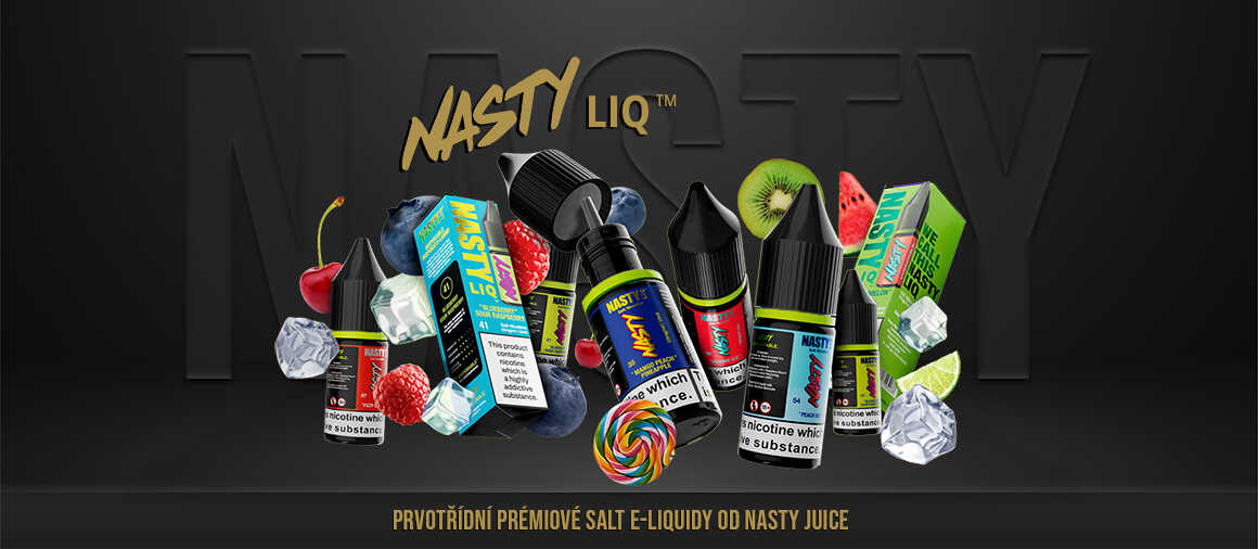 E-liquidy Nasty LIQ | Joyetech.cz - elektronické cigarety