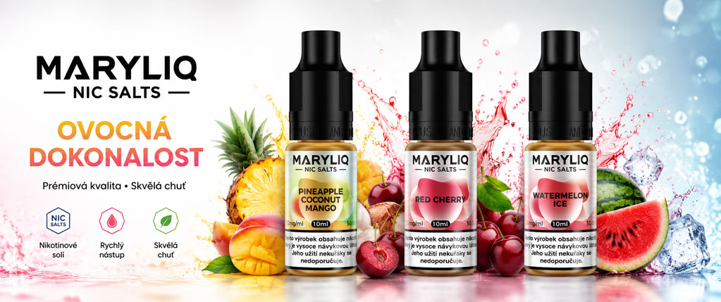 E-liquid Lost Mary Elf Bar MARYLIQ 10 ml banner