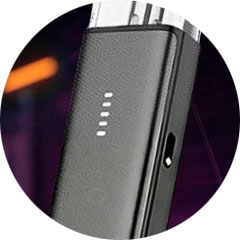 LED indikace baterie 5 dílků Vaporesso XROS 6 Mini Pod Kit