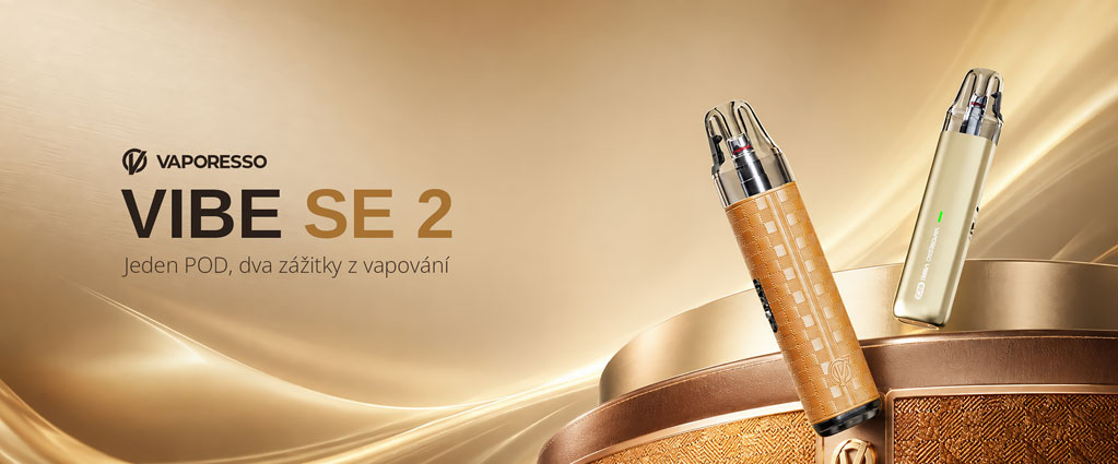 Moderní technologie One Pod Two Experiences Vaporesso VIBE SE 2 Pod Kit