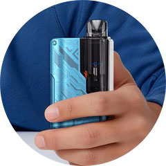 Ovládání a režimy ECO, NOR a MAX Aspire Gotek Pro 2