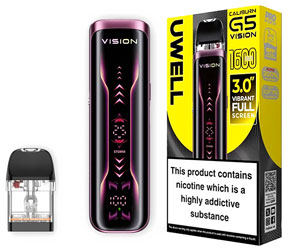 Parametry a specifikace Uwell Caliburn G5 Vision