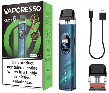 Parametry a specifikace Vaporesso XROS 6 Pod Kit