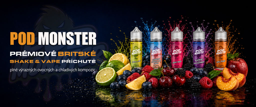 S&V příchuť POD Monster 10 ml – shrnutí výhod