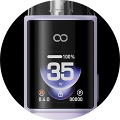 Regulovatelný výkon 5-35 W VooPoo Argus G4 Pod Kit