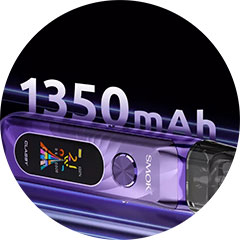 Integrovaná baterie 1350 mAh SMOK Novo Classy – celodenní výdrž