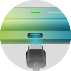 USB-C nabíjení 1A Vaporesso VIBE SE 2 Pod Kit