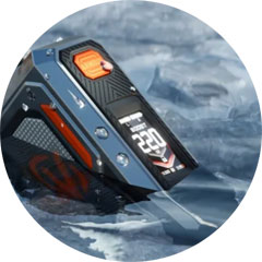 Voděodolný a prachotěsný elektronický grip Vaporesso Armour Octa s certifikací IP68 a IP69K