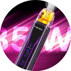 Výkon až 35 W s nastavením tlačítkem Uwell Caliburn G5 Vision Pod Kit
