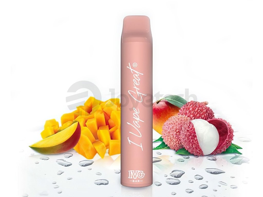 IVG Bar Plus + - Mango a liči (Mango Lychee), produktový obrázek.