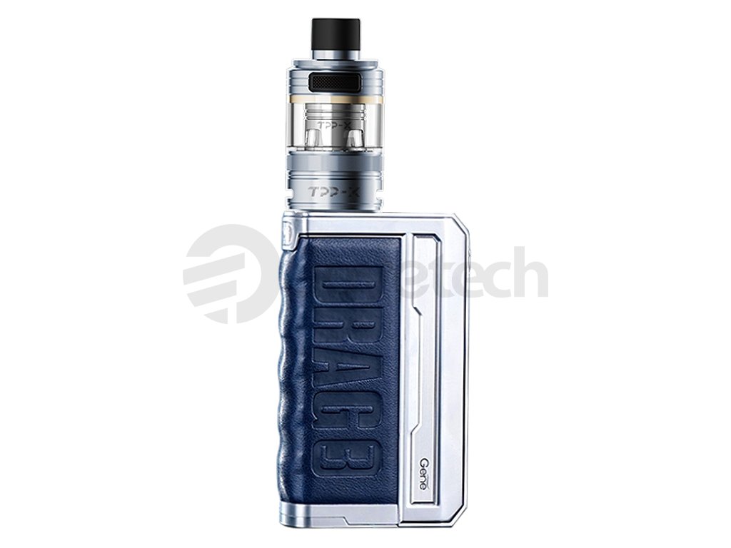 VOOPOO DRAG 3 - 177W - Full Grip s TPP X Pod (Silver Dream Blue), produktová fotografie.