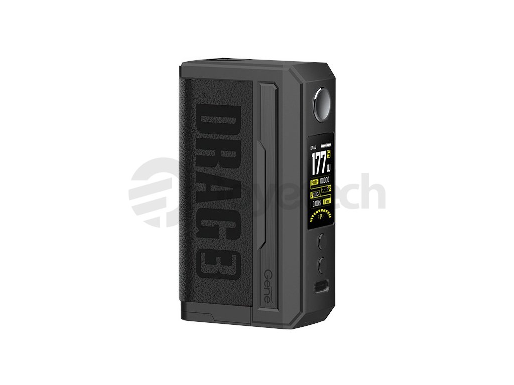 VOOPOO DRAG 3 - 177W - Easy Grip (Black), produktová fotografie.