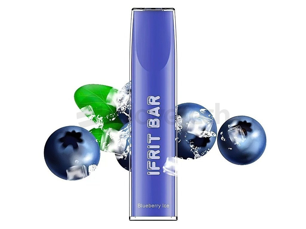 IFRIT BAR - 20mg - Blueberry ICE (Svěží borůvka), produktový obrázek.