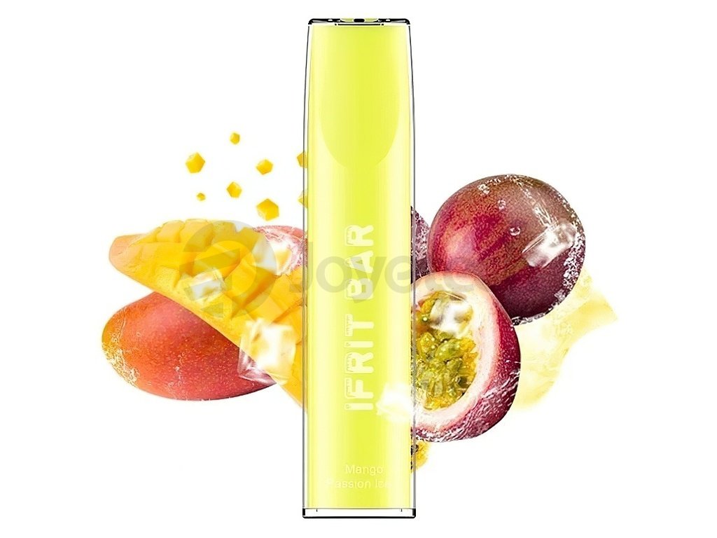 IFRIT BAR - 20mg - Mango Passion ICE (Ledové mango s Marakujou), produktový obrázek.