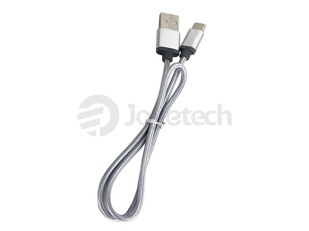Joyetech USB-C nabíjecí kabel - 50cm - Silver, produktová fotografie.