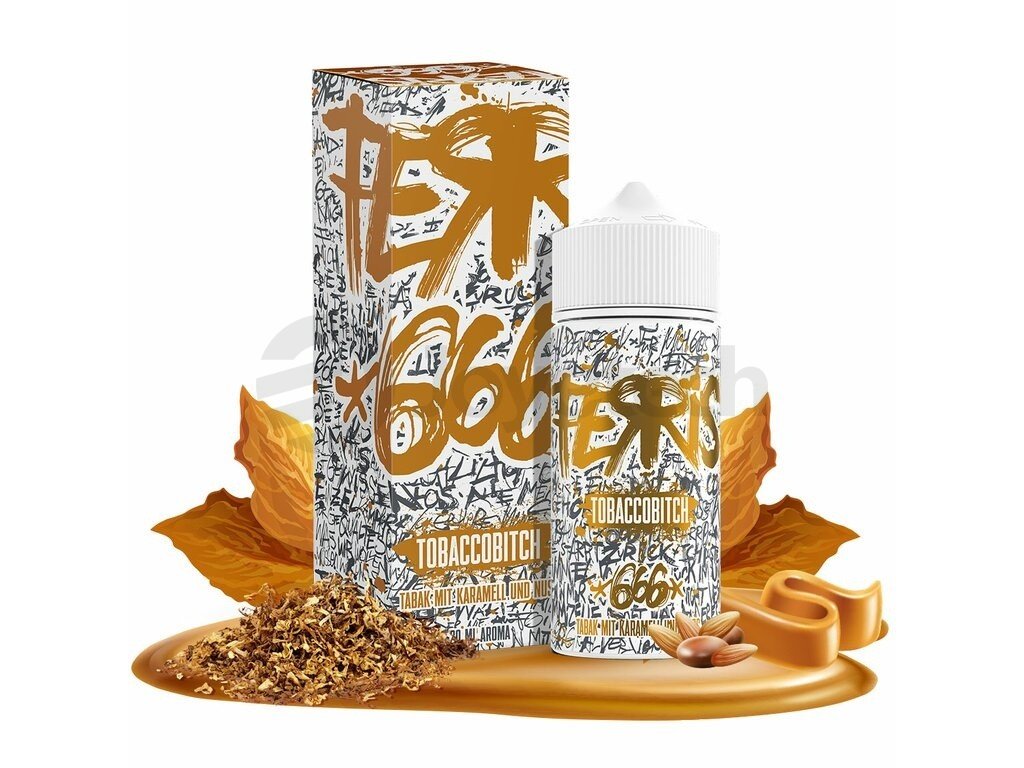 Ferris 666 - Tobaccobitch - Shake & Vape - 20ml, produktový obrázek.