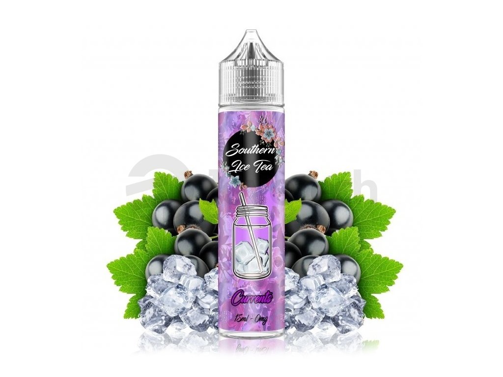 Southern Ice Tea - Shake & Vape - Currents - 15ml, produktový obrázek.