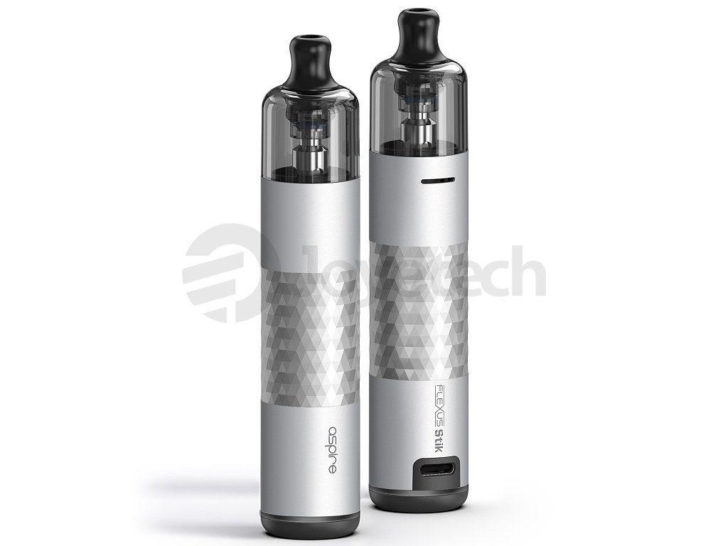 aSpire Flexus Stik Kit - 1200mAh - Silver, produktový obrázek.