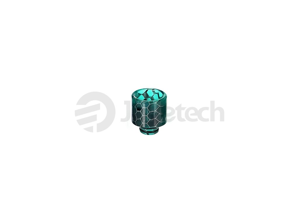 Drip Tip - Cobra Resin Green - 510, produktový obrázek.