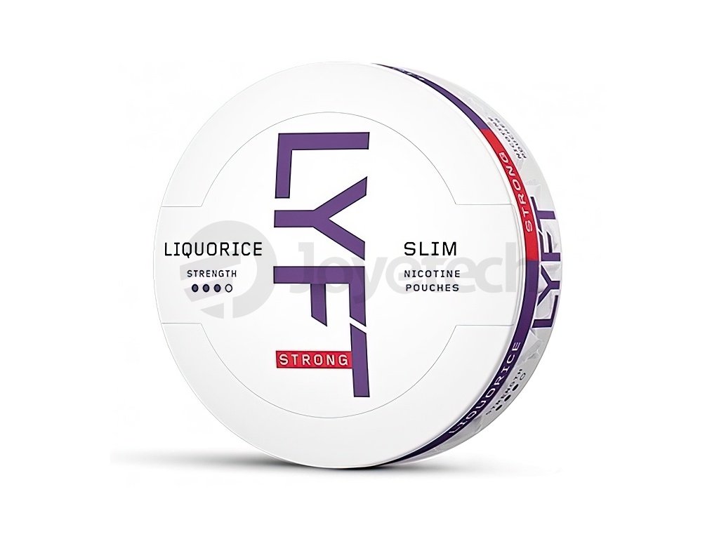 LYFT - nikotinové sáčky - Liquorice - 14mg /g, produktový obrázek.
