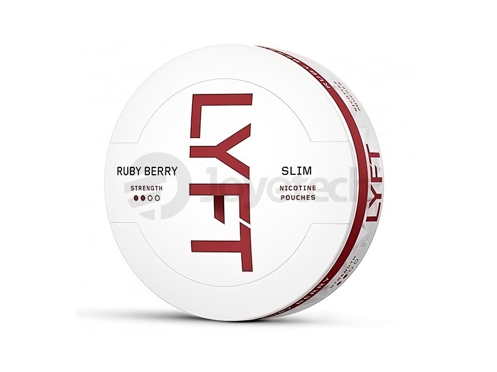 LYFT - nikotinové sáčky - Ruby Berry - 8mg /g, produktový obrázek.