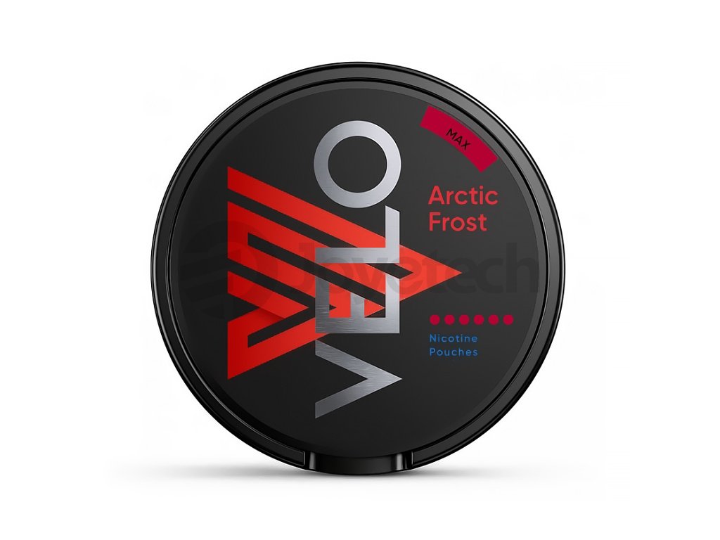 VELO - nikotinové sáčky - Arctic Frost Max - 26,6 mg /g, produktový obrázek.