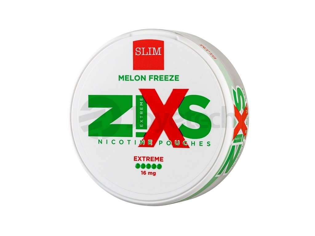 NIXS Z!XS - nikotinové sáčky - Melon Freeze - 16mg /g, produktový obrázek.