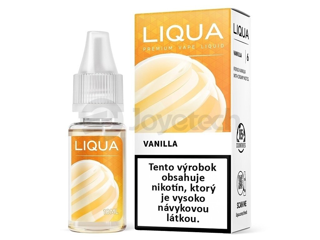Liqua Elements SK - Vanilla - Vanilka - 10ml - 18mg, produktový obrázek.