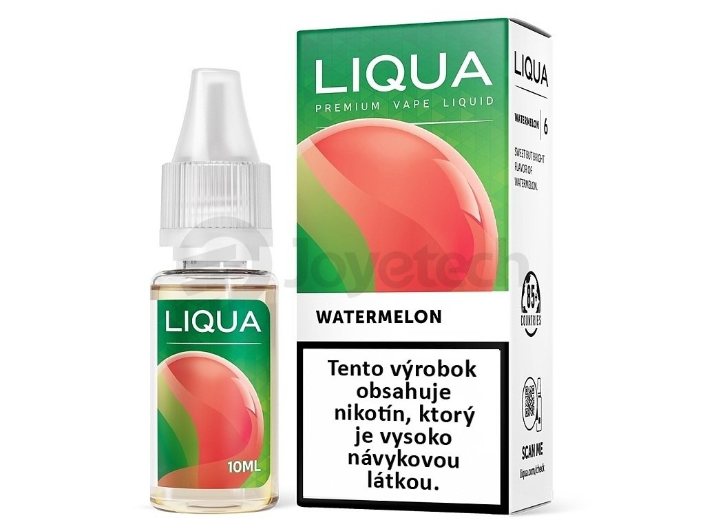 Liqua Elements SK - Watermelon - Vodní meloun - 10ml - 3mg, produktový obrázek.