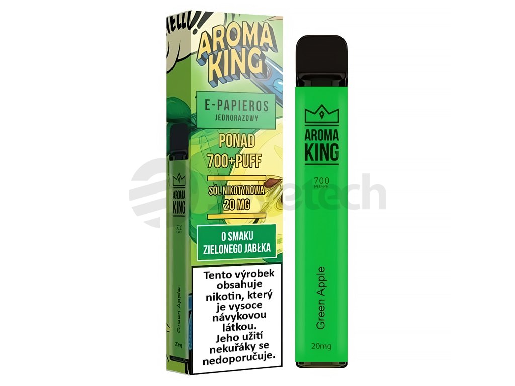 Aroma King 700 Plus Classic - 20mg - Green Apple, produktový obrázek.