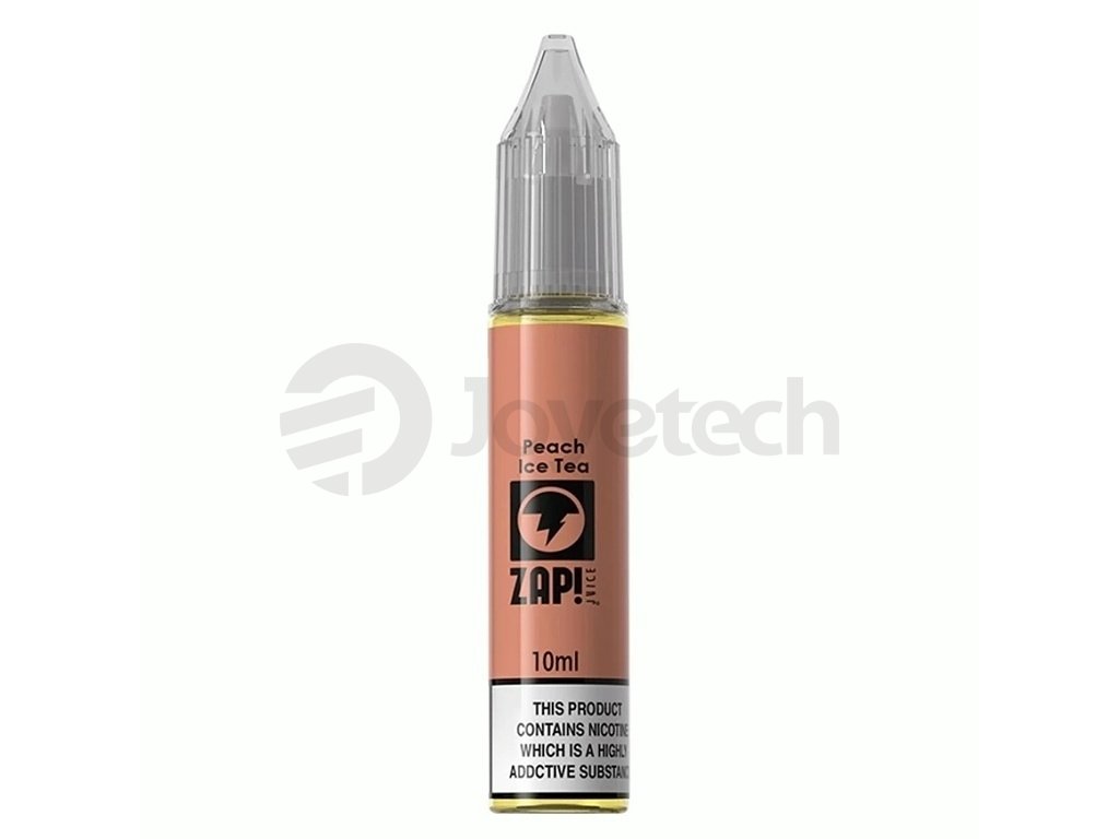 ZAP! Juice Salt - Peach Ice Tea - 10ml - 20mg, produktový obrázek.