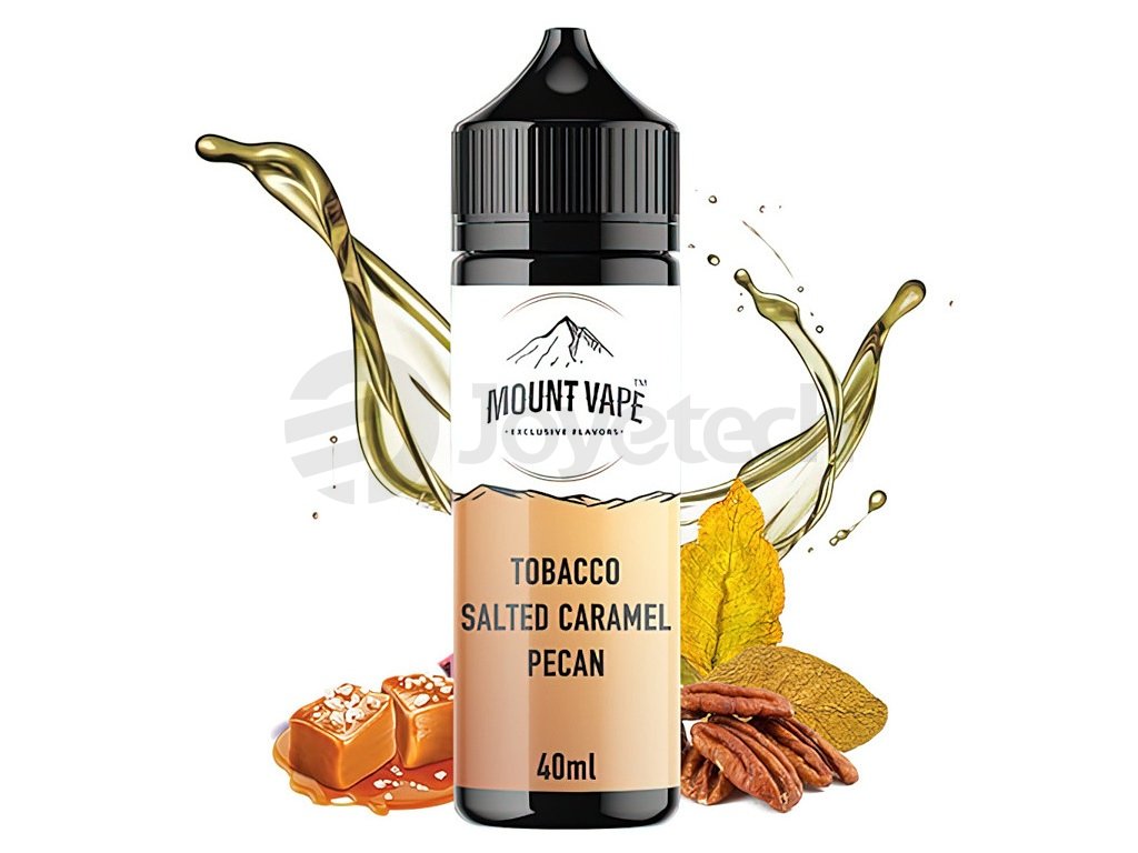 Mount Vape - Shake & Vape - Tobacco Salted Caramel Pecan - 40ml, produktový obrázek.