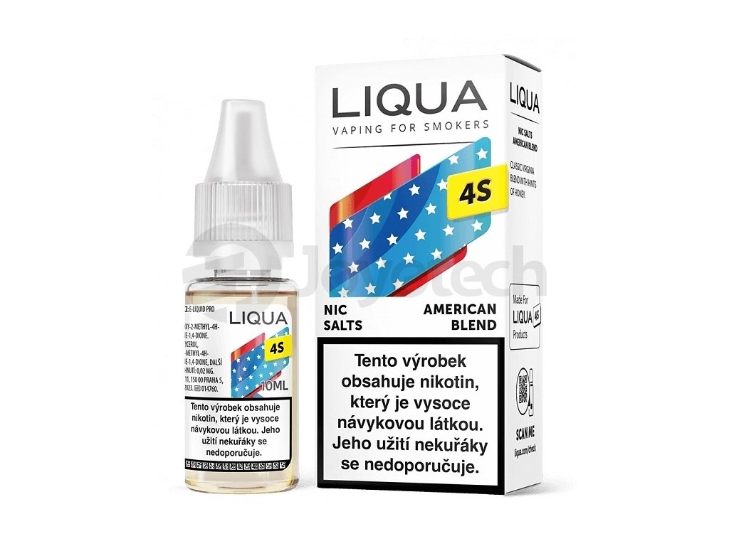Liqua 4S American Blend 18mg, produktový obrázek.