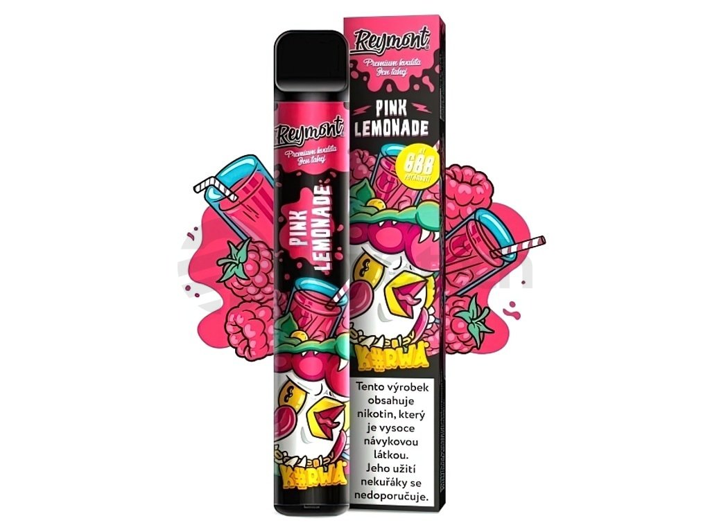 Kurwa Reymont - 20mg - Pink Lemonade, produktový obrázek.