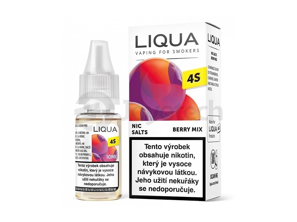 Liqua 4S - Berry Mix - 18mg, produktový obrázek.